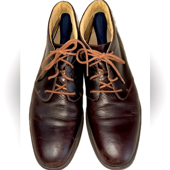 Cole Haan Other - COLE HAAN Grand Tour Chukka Woodbury Java dark brown Leather Shoes Boot